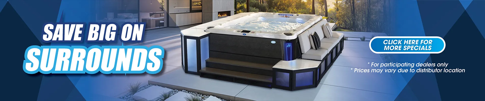 Calspas hot tub being used in a family setting - Port Orange