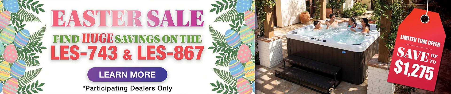 Calspas hot tub being used in a family setting - Port Orange