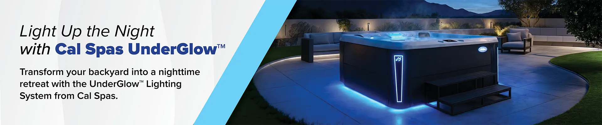 Calspas hot tub being used in a family setting - Port Orange